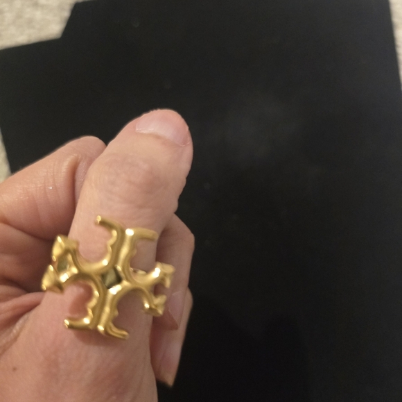 Fashion Gold Logo Ring - Picture 7 of 7